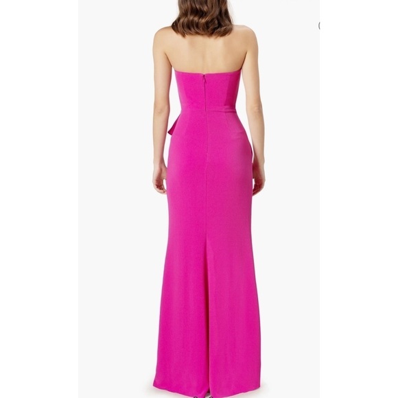 Dress the Population Fuchsia Kai Evening Gown - Picture 2 of 9